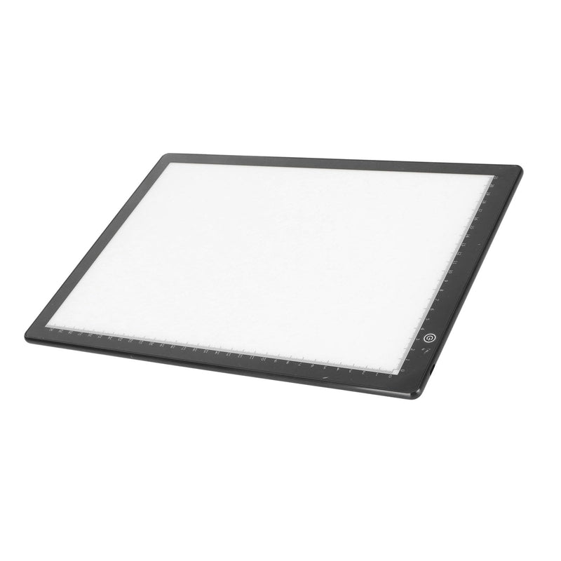 Slide Viewer Light Pad, Ultra Slim Light Pad Scanner, USB C Negatives Old Slides Scanning Light Box with 3 Brightness Levels and Graduated, for Sketching, Stenciling