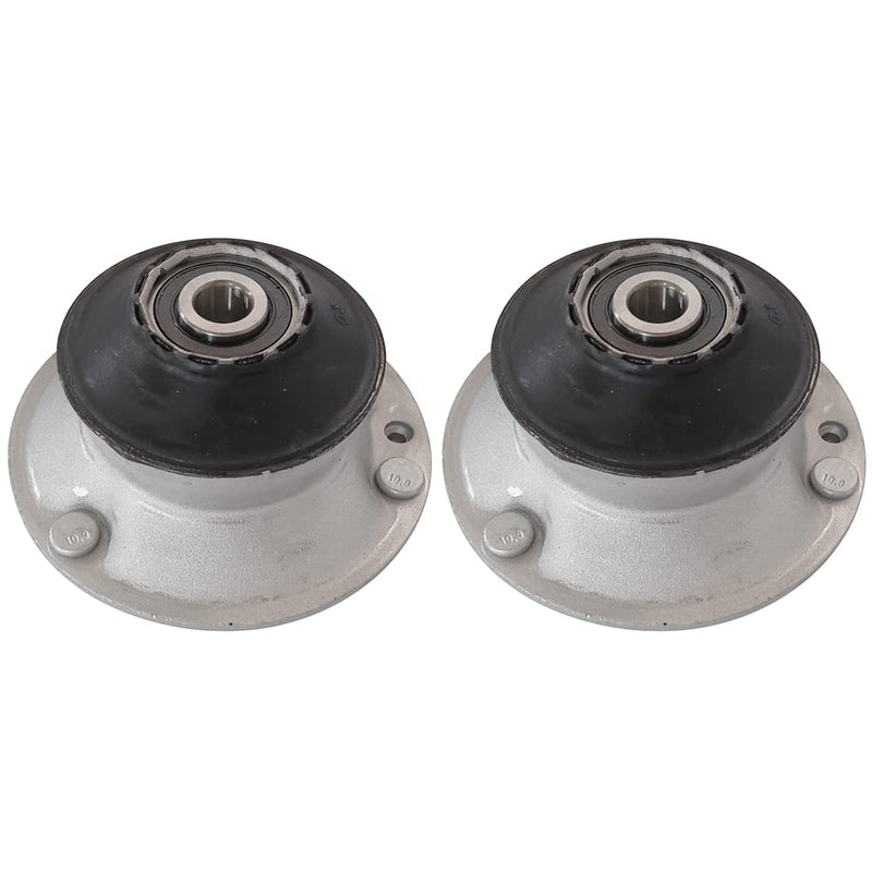 MUNIK 2PCS 31336760943 Front Left Right Strut Mounts for 2002-2015 BMW E87 E88 E82 E90 E46 E60 E64 E63 E84 E83 E85 X1 X3 Z4 120i 318i 320i 330i 325i 335i 330Ci Replat # 31306767451