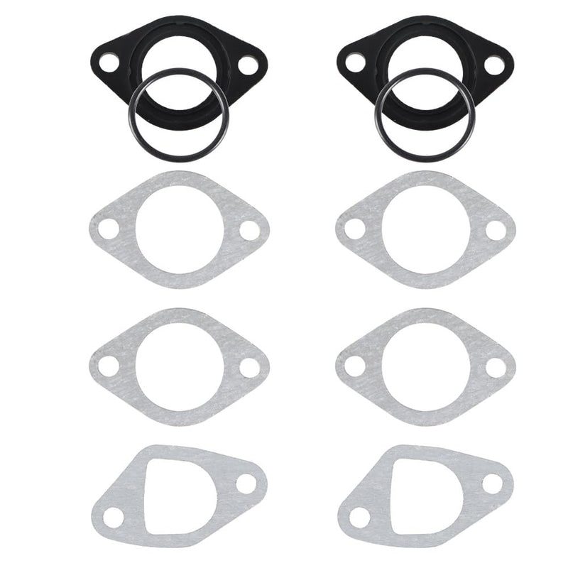 26mm Carburetor Gaskets Intake Manifold Gasket for VM22 110cc 125cc 140cc 150cc 196cc 212cc Pit Bike Dirt Bike Motorcycle Quad ATV Go Kart Buggy Honda Lifan YX Zongshen Apollo Atomic CRF70