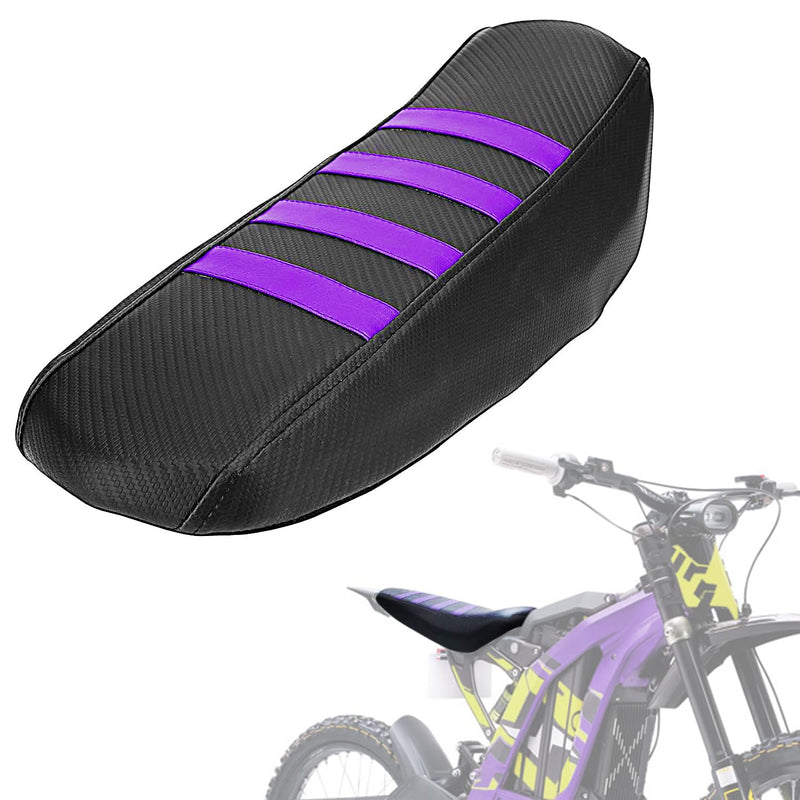 Dirt Bike Seat Cover for Surron Sur Ron Light Bee X/S Electric Bike Purple,High Elastic Leather