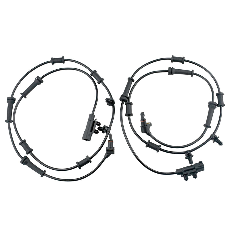 Front ABS Wheel Speed Sensor Left Right fit for Jeep Wrangler 2007 2008 2009 2010 2011 2012 2013 2014 2015 2016 2017, Driver Passenger Side, ALS1918 68003281AC 68003281AA, 2pcs
