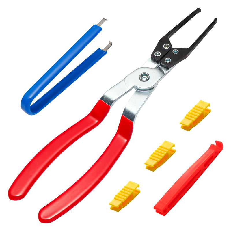 Aleric Relay Puller Pliers and Relay Fuse Remover Tools, 6 Pack, Automobile Fuse Puller Pliers, Car Fuse Puller, Fuse Removal Tool, Relay Pliers Puller, Vehicle Electrical Disconnect Plier