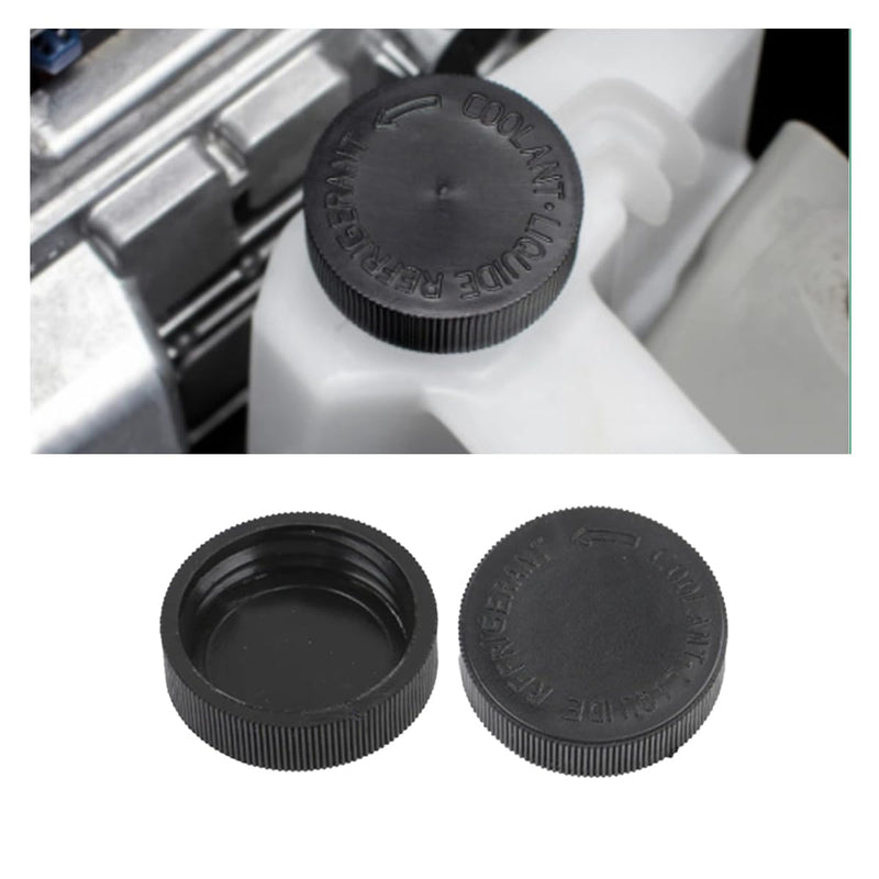 2PCS 21712-79900 Engine Radiator Coolant Water Tank Reservoir Cap, Car Radiator Cover Car Replacement Part, Compatible with Nissan Murano Rogue Versa Infiniti Black