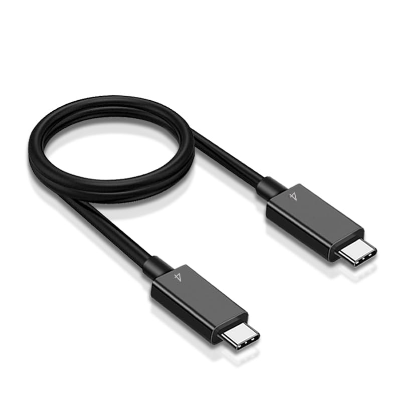 Thunderbolt4 Cable, PD3.0 / 100W Charging / 40Gbps Data Transfer, Dock Cable Supports G2 G4 Docking Station 3XB94UT, M84220-001 M88058-001 4J0A2AA 4K 8K TV, 2/6FT TB4 0.8M