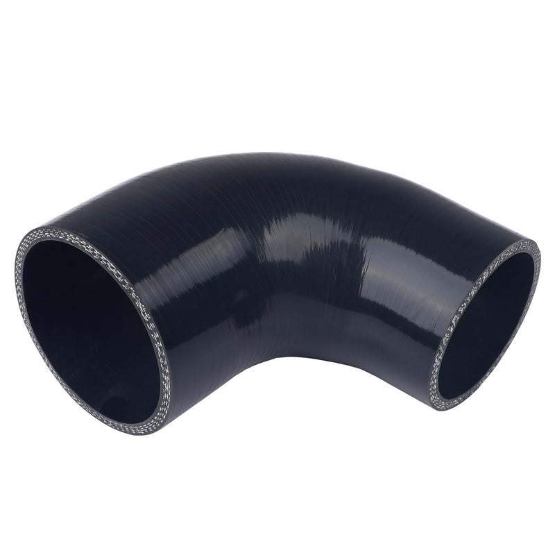 Ucreative 90 Degree Elbow 2.5" to 3.0" (63mm to 76mm) 4-Ply High Performance Coupler Silicone Hose 2.5" to 3.0" (63mm to 76mm)