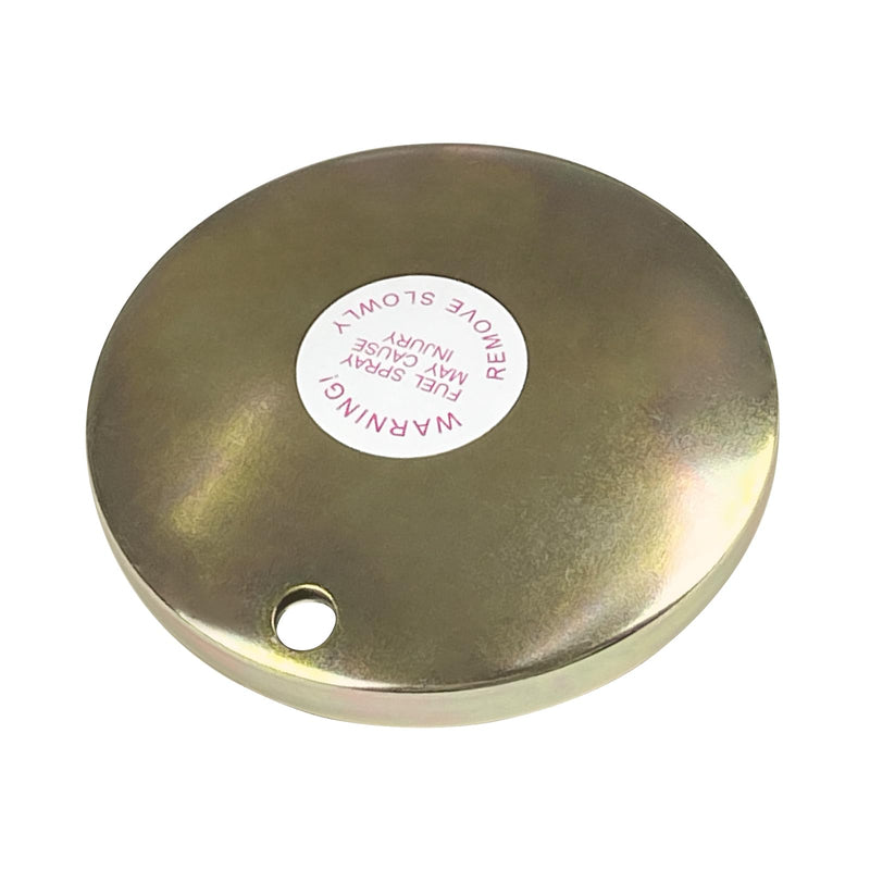 Transfer Tank Vented Cap, Vented Fuel Cap for transfer tank, Venting Pressure Tank Cap for Diesel Fuel Gas Transfer Tank & Vented Fuel Storage Prevent Vapor Control Cap 906004-62 (Top only) Gold Transfer Tank Vented Cap - Top Only