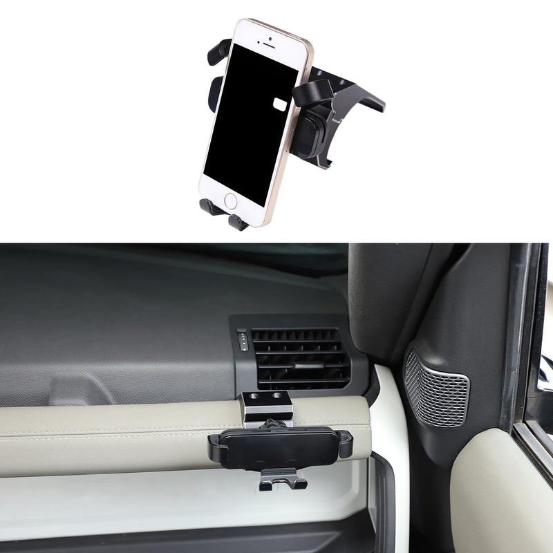 PIUGILH Car Phone Holder Compatible with Land Rover Defender 90 110 130 2020-2023 Accessories, Center Console Dash Board Phone Mount Holder(Model A)