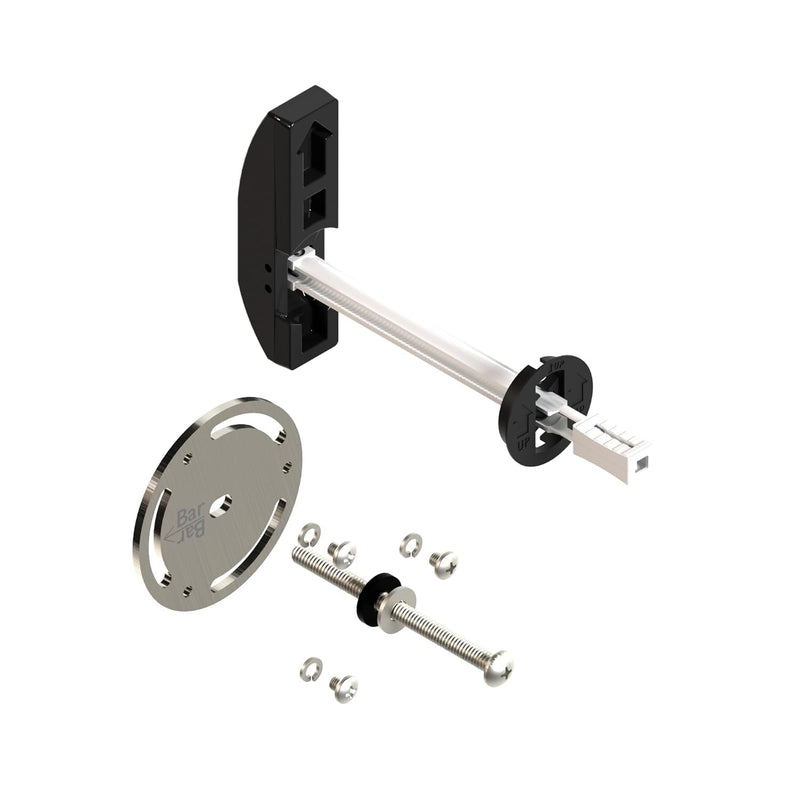 HEALTHCRAFT Easy Mount Hollow Wall Anchor - Install on Drywall, Tile & Fiberglass (No Stud Required) - Works ONLY with HealthCraft's PLUS Series & Easy Mount Grab Bars Easy Mount Anchor Install on Drywall, Tile & Fibreglass