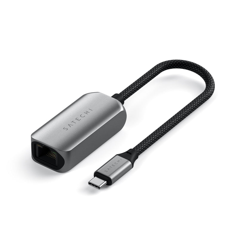Satechi USB C to Ethernet Adapter, 2.5 Gbps Speed, Compatible with MacBook Air/Pro, iPad Pro, iPhone and More USB C Devices