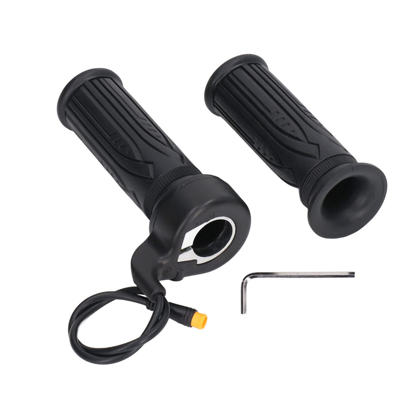 Topyond 20X Full Twist Throttle, Stable E-Bike Throttle, Electric Bike Throttle, Full Twist Throttle Ebike for Scooters and Electric Bicycles with Waterproof Connector and Screwdriver