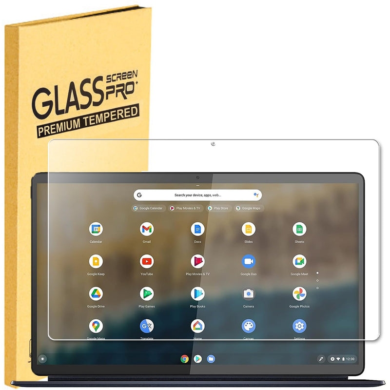 MUBUY-GOL 2 Pack Tempered Glass Screen Protector For Lenovo Chromebook Duet 5 13.3" & Lenovo ideapad duet 5 chromebook 13.3 Tablet Screen Filter 9H Hardness HD Bubble Free