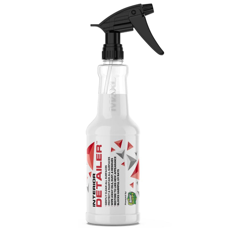 MAXL® Interior Car Cleaner Detailer Spray with NeverDust® Technology Formula (20oz, 1 Pack) - Repels Dust, Wipes Oil, Residue with Matte Finish for Leather, Dash, Trim & Screens - Safe on All Surfaces 20 Fl Oz (Pack of 1)
