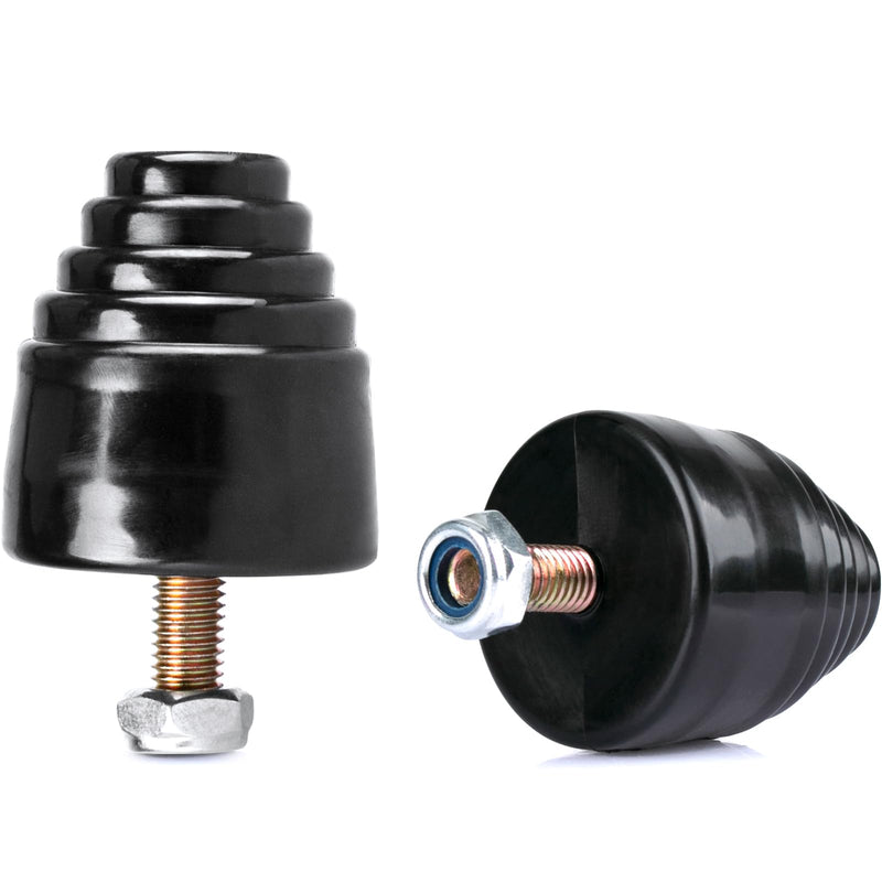 Suspension Bump Stop 9.9101G Black Universal Bump Stops Kit for Cars, Trucks and Off-Road Vehicles- Pack of 2
