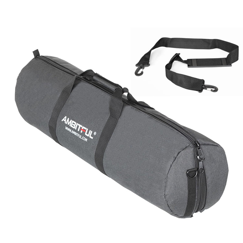 AMBITFUL Widened Version Tripod Carrying Case Bag 21/25/31/39/43/47/51/55/ for Light Stands,Boom Stand,Umbrella and Tripod Photography Accessories (31.49in(80cm)*Φ8.66in(22cm)) | Widened Version fits Tripods,Boom Stands & Umbrellas. Padded Protection, ...