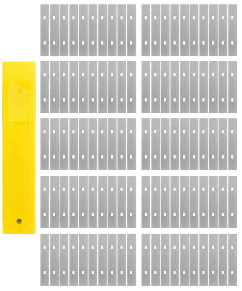 Bates- Replacement Scraper Blades, 4 Inch, 100 pcs, Scraper Blades, Floor Scrapper Blade, Replacement Razor Blades, Carbon Steel Razor Blades, Paint Scraper Blades, 4 Inch Scraper Blades