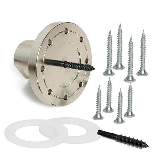 Woodworking 3" Lathe Faceplate with Screw Chuck, Two nylon washers for 1" x 8TPI Spindle Woodturning Lathe. 3"with Screw Chuck,1"x8TPI