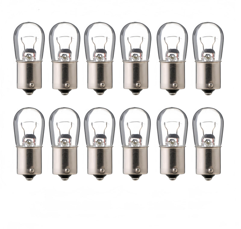 12 Pack 1141/1003 Bulb Rv Camper Interior S25 12v 15W Auto Bulbs Replacement for Boat Dome Floor Semi-Truck Map Outdoor Landscape Light Trunk Cargo Lights Courtesy Step Bulbs KadibyBC-1003