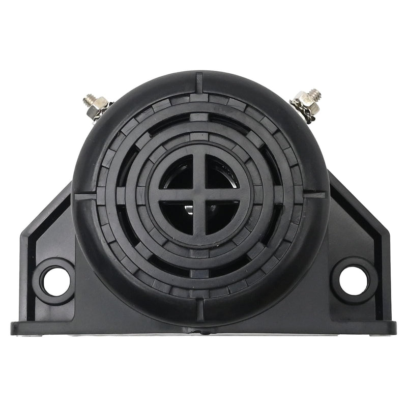 Back-up Alarm 12V-48V 110DB Backup Horn Reverse Beeper Warning Alarm Reversing Horn with Loud Beeper Tone for Trucks Lorry Van Forklift Heavy Construction Vehicles(Round)