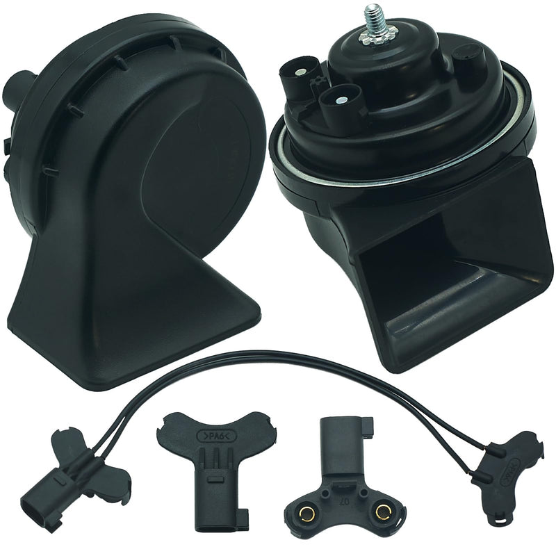 Car Horn for Ford,Multifunction Loud High Low 2 Tone Auto Horn,Waterproof 128db(Replacement for Ford) Replacement for Ford