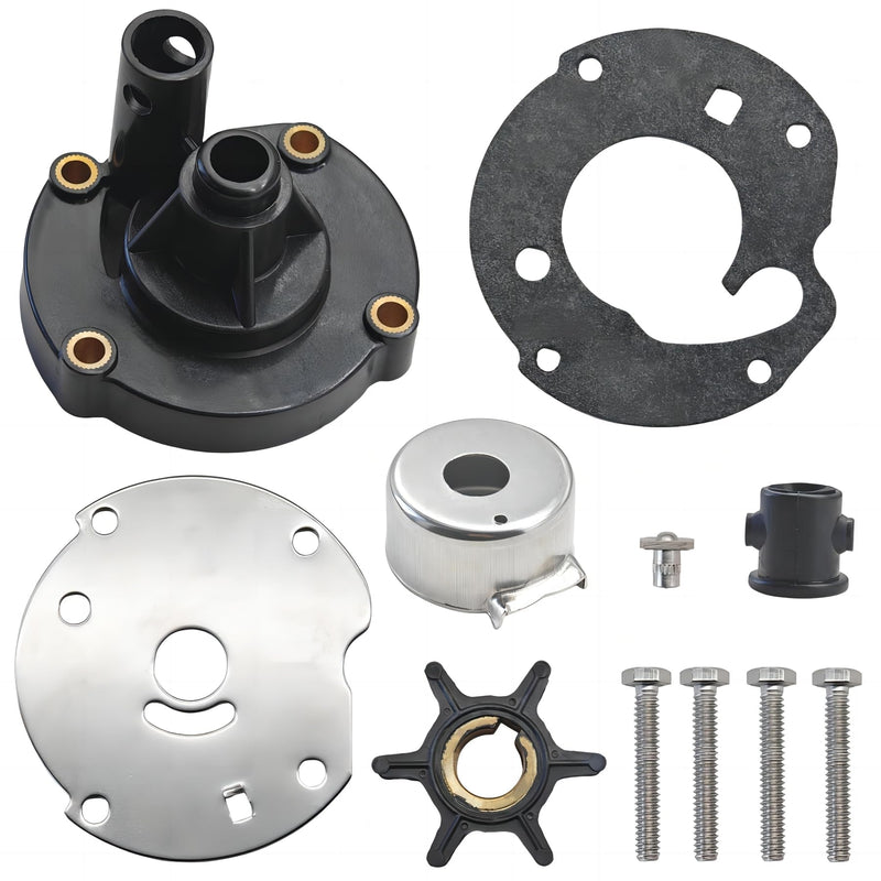 763758 Water Pump Impeller Kit for Johnson Evinrude OMC 5.5HP 6HP 7.5HP Outboard Models 778166 391391 For 5.5HP 6HP 7.5HP