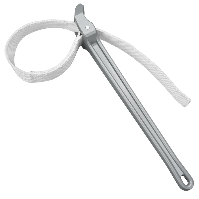 MAXPOWER Strap Wrench, 18-inch Handle Adjustable Strap Wrench, Nylon Strap Pipe Wrench for Replacing Oil Filter, Water Filter, PVC Junctions 18"