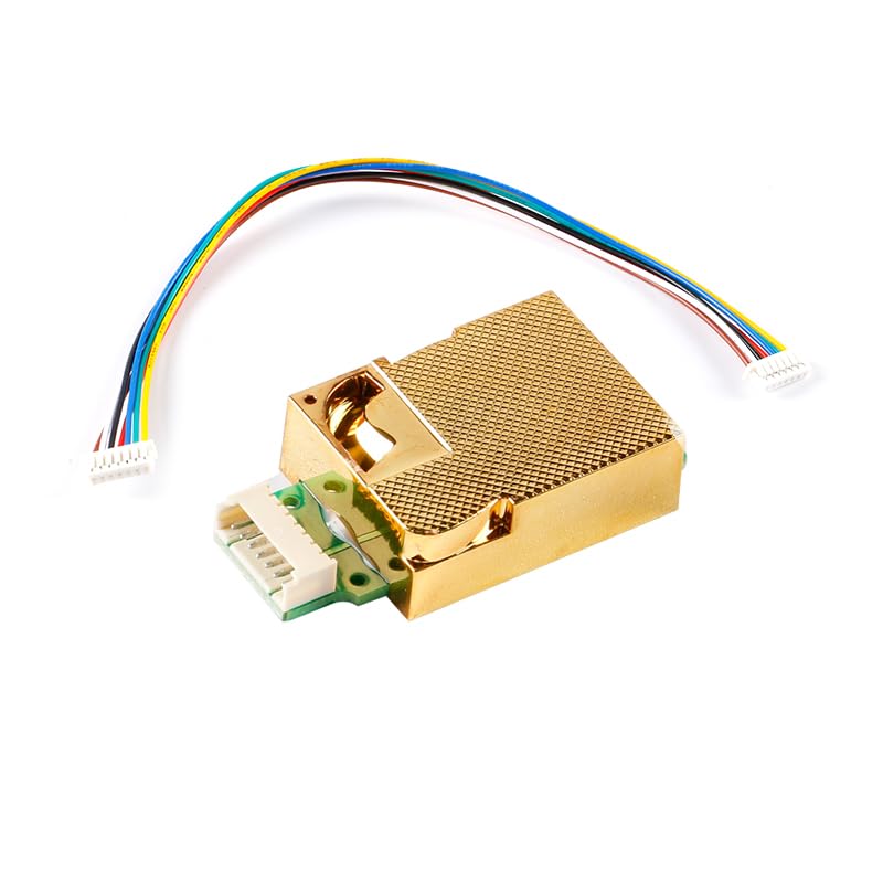 MH-Z19C Infrared Carbon Dioxide Sensor CO2 Air Quality Monitoring Concentration Detection Sensor Module with Terminals Cable UART PMW Terminal