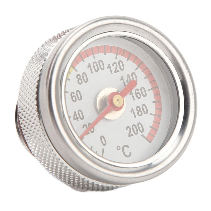 Oil Temperature Gauge, M20 X 1 5 Solid Construction, Easy Installation, 0 to 200?, Accurate and Oil Temperature Gauge for Motorcycles