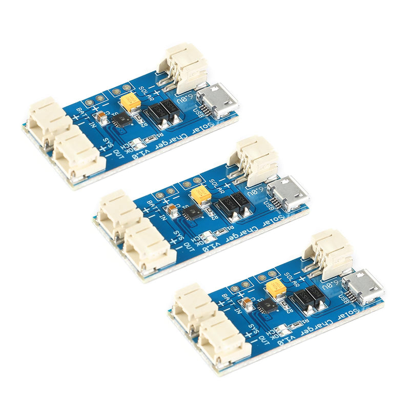 3pcs CN3065 Mini Solar Lipo Charger Board Battery Charge Chip with Micro USB DIY Outdoor Application Kit Charging Board Module