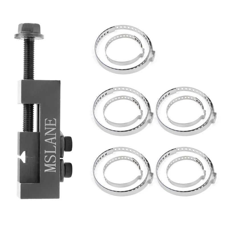 CV Axle Boot Clamp Pliers, CV Boot Clamp Tool with 10PCS Stainless Steel CV Joint Boot Band Clamps for Most Cars 11PCS