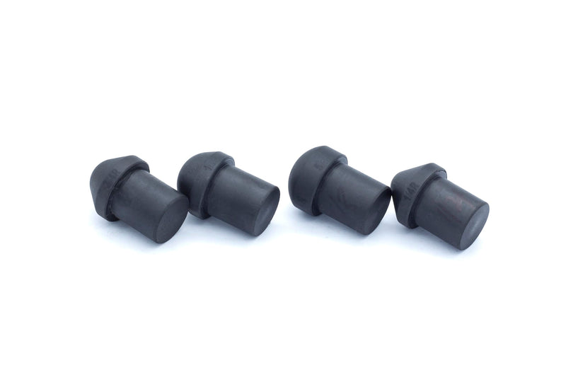4 Piece Planishing Hammer Nylon lower Die Set - 22 mm (0.865") stem diameter (0.25" R, 0.375" R, 0.5" R, 0.625" R) 0.25" R, 0.375" R, 0.5" R, 0.625" R