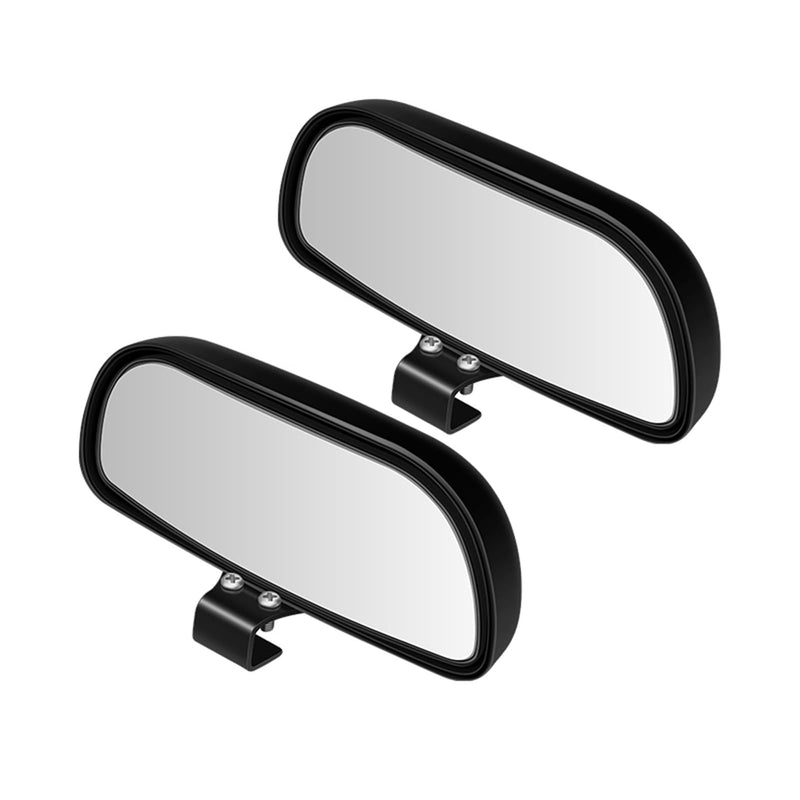 Blind Spot Mirror for Car, Rectangle Rear View HD Glass Wide Angle Mirror, Auto Blind Spot Mirror for Car Truck SUV RV Black 2pcs