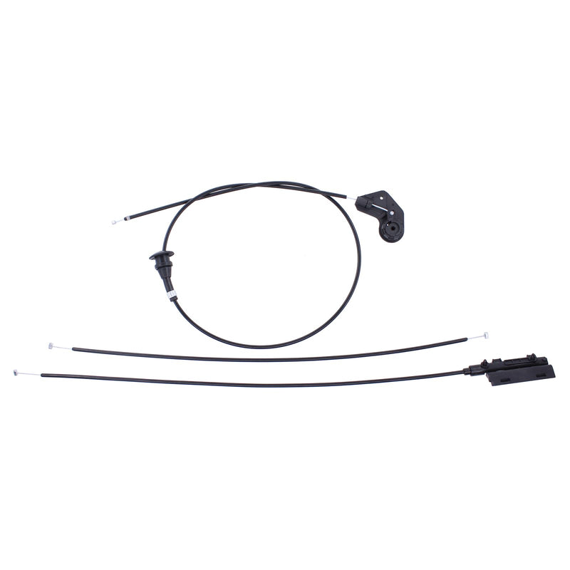 ApplianPar Engine Hood Release Cable Kit for BMW 525i 528i 530i 540i M5 E39 Set of 3