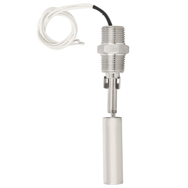 Liquid Water Level Sensor, 304 Stainless Steel Switch 1/2NPT Male Thread DC0-110V Side Mounted Liquid Water Level Sensor Switch for Aquariums Fish Hydroponics Pool