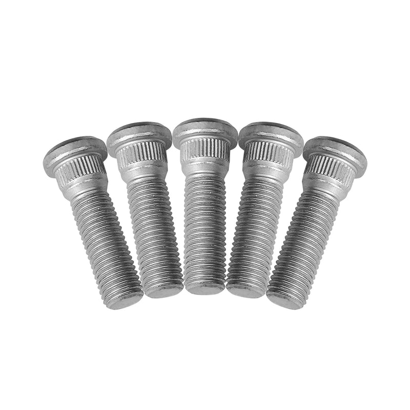 Wheel Studs M12x1.50 Lug Stud 49mm Bolt Compatible with Toyota Avalon Camry Corolla Prius RAV4 Sienna Pickup Tacoma Lexus CT200h ES300 GS350 IS250 Vibe 90942-02049 610-266 (5PCS) 49mm Studs x5