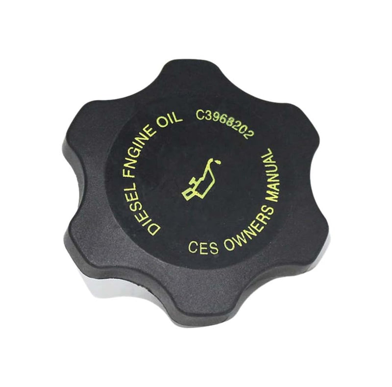 3968283 Oil Filler Cap W/Seals Compatible with 2003-2019 Dodge Ram 2500 3500 4500 Cummins 5.9L 6.7L; 2003-2020 Freightliner MT55 MT45 MT35 FC70 FC80 FS65 3968202 3973511