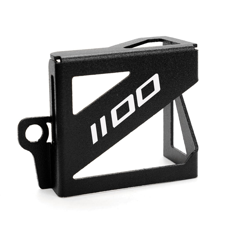 Compatible with Africa Twin CRF1100L DCT CRF 1100L Adventure Sports ES 2019-2023 2024 2025 CNC Motorcycle Rear Brake Fluid Reservoir Cover Guard (Black) Black