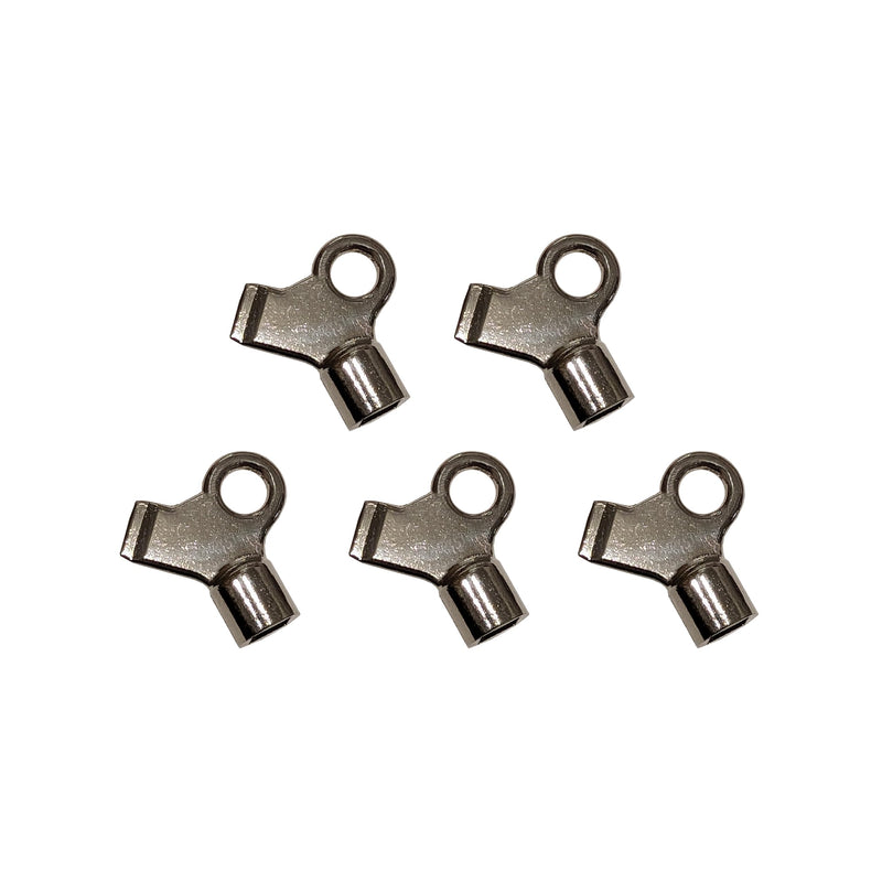 Generic Radiator Bleeding Air Valve Key Radiator Bleed Keys Set of 5, Metallic