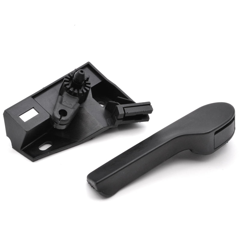 Inner Hood Release Lever Handle & Bracket Set Compatible for VW Volkswagen Passat 2006-2011 Tiguan 2008-2014 Jetta 2006-2010 EOS 2008-2014 CC 2009-2014 Golf GTI R32 Rabbit 2006-2013 Black