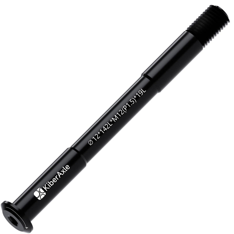 12mm Thru Axles for Bike Forks and Rear Shock, Hubs Adapter Axle, Thread Pitch: 1.5 mm ； Length: 117/120 / 121/123 / 126/128 / 130/135 / 142/157 / 162/165 / 168/171 / 175/177 / 181mm Tp:1.5mm - 12mm X 142mm