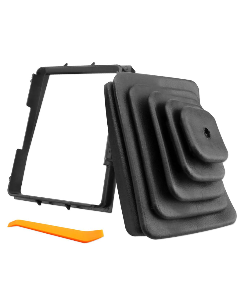 53000056 Shifter Boot and Retainer Bezel Kit 52078558 Fit for Jeep Wrangler TJ 1997 1998 1999 2000 2001 2002 2003 2004