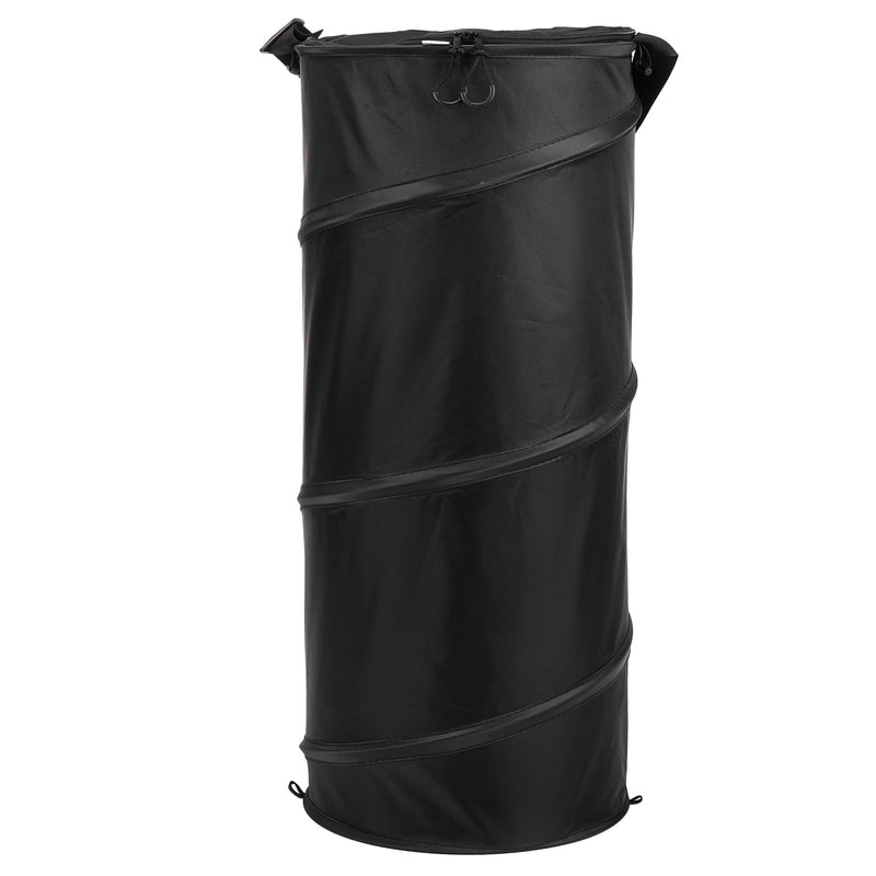 KEMIMOTO Boat Trash Can, 50L Marine Caddy Black Bag Boating Trash Bags Reusable Waterproof Boat Garbage Storage for Marine, Kayak, Pontoon Boat, Camping