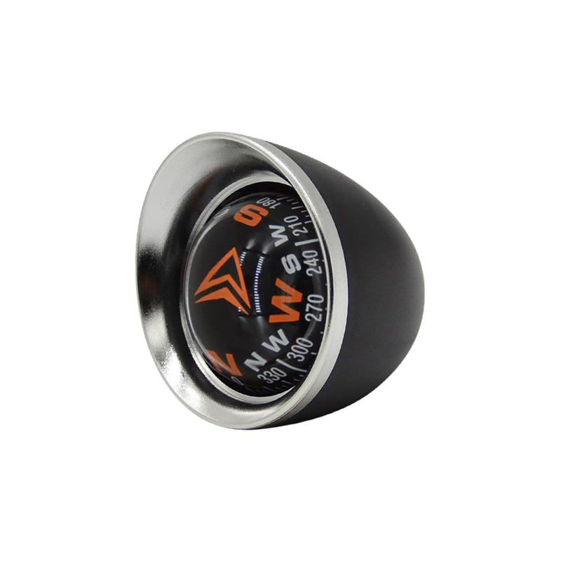Mini Car Ball Compass, Marine Compass Interior Mount Dash Guide Hiking Accessories with Adhesive Tape, Automotive Dashboard Vehicle Direction Navigation Ball for Boat Car Truck Ship Outdoor