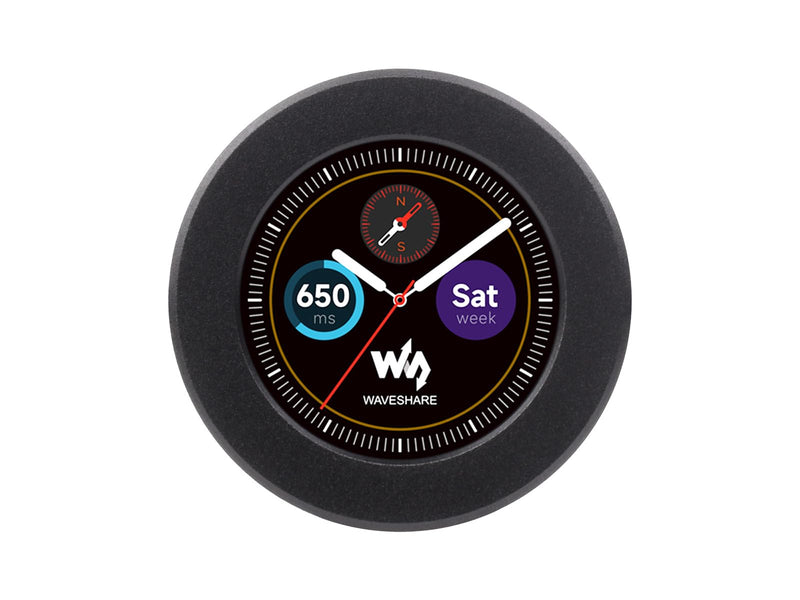 Waveshare RP2040 MCU Board, with 1.28inch Round LCD, Accelerometer and Gyroscope Sensor, with CNC Metal Case
