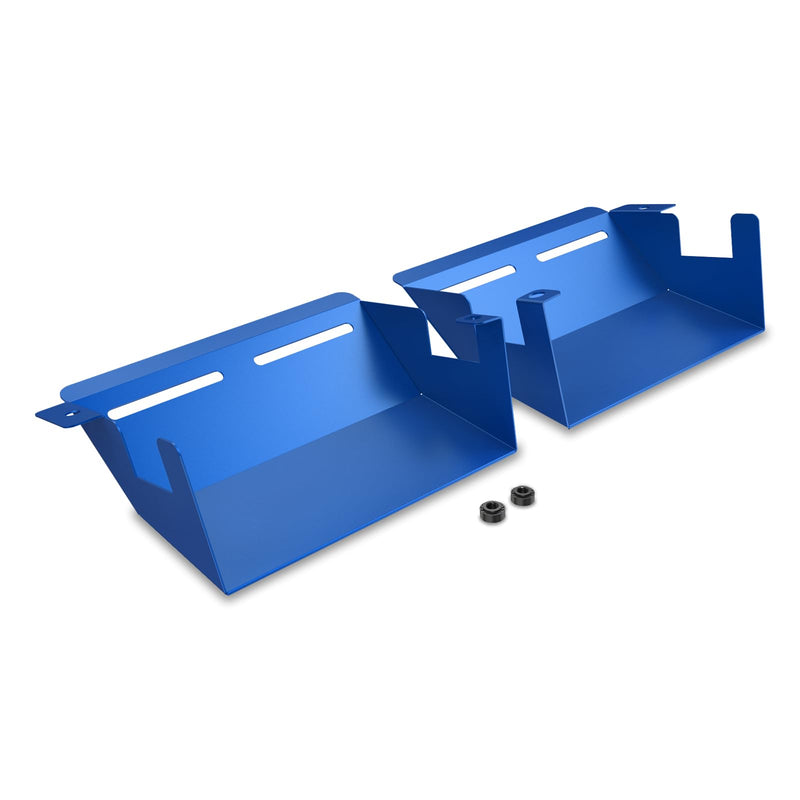 Bevinsee Dynamic Aire Intake Scoops Cold System Compatible with N54 Engine, Cold Aire Intake Scoop Compatible with E92 E90 E93 323i 325i 328i 330i 335i 335d 2007-2012, Blue, 2pcs
