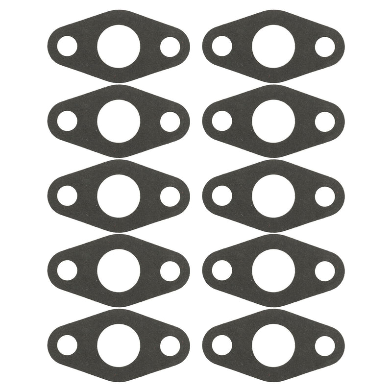 10PCS Turbo Oil Drain Return Gasket, Effective Sealing Better Heat Dissipation for T3 T4 Turbocharger