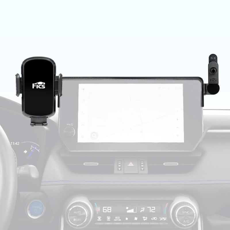 FICS Car Phone Holder for Toyota RAV4 – Custom-Fit Mount for Seamless Display Integration (Toyota RAV4 10.5" JBL Monitor) Toyota RAV4 10.5" JBL Monitor
