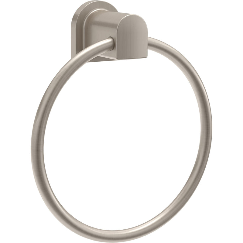 Peerless PA319-BN Xander Towel Ring, SpotShield Brushed Nickel