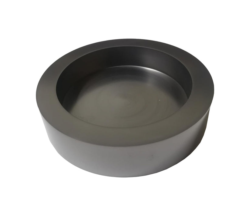 OTOOLWORLD OTOOLWORLD 99.9% Purity Graphite Evaporating Dish Graphite Evaporation Crucible Cup Graphite Distillation Bowl (130x30MM) 130x30MM