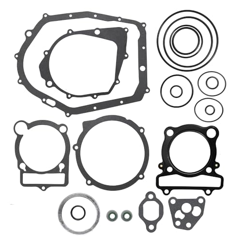 Top and Bottom end Complete Gasket Kit Set Replacement for Yamaha Warrior Raptor Big Bear 350