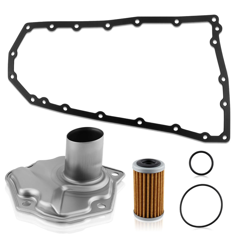 3PCS 31728-29X0A Transmission Filter Oil Cooler Filter Oil Pan Gasket Kit for Nissan for Infiniti QX60 Maxima Murano Pathfinder Quest